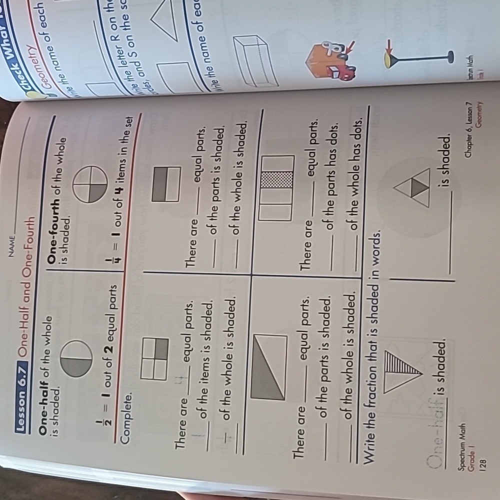 Book Spectrum Math 1 grade - Picture 15 of 16